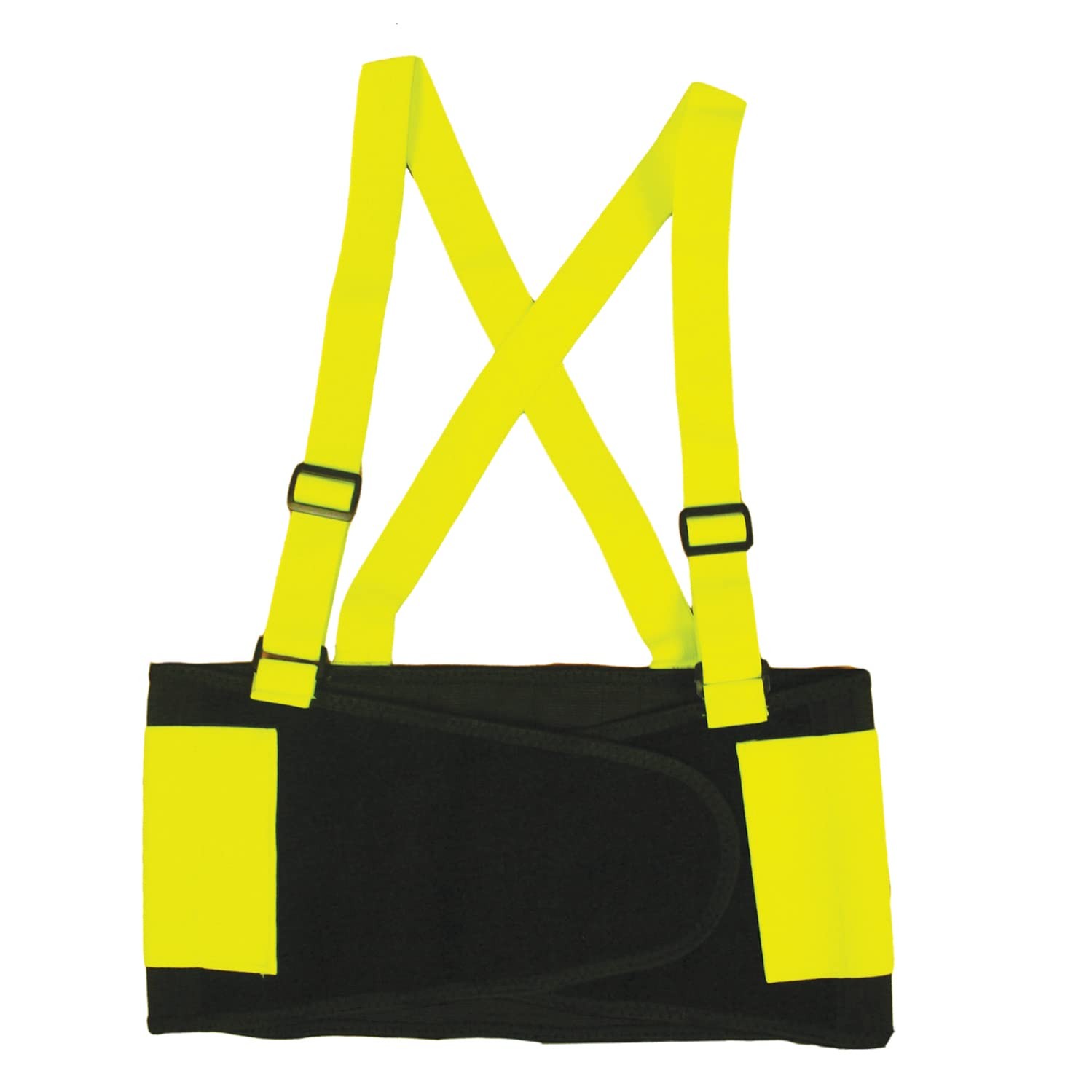 Back Support Belt Attached Suspenders Quick Adjust Elastic Outer Panels
