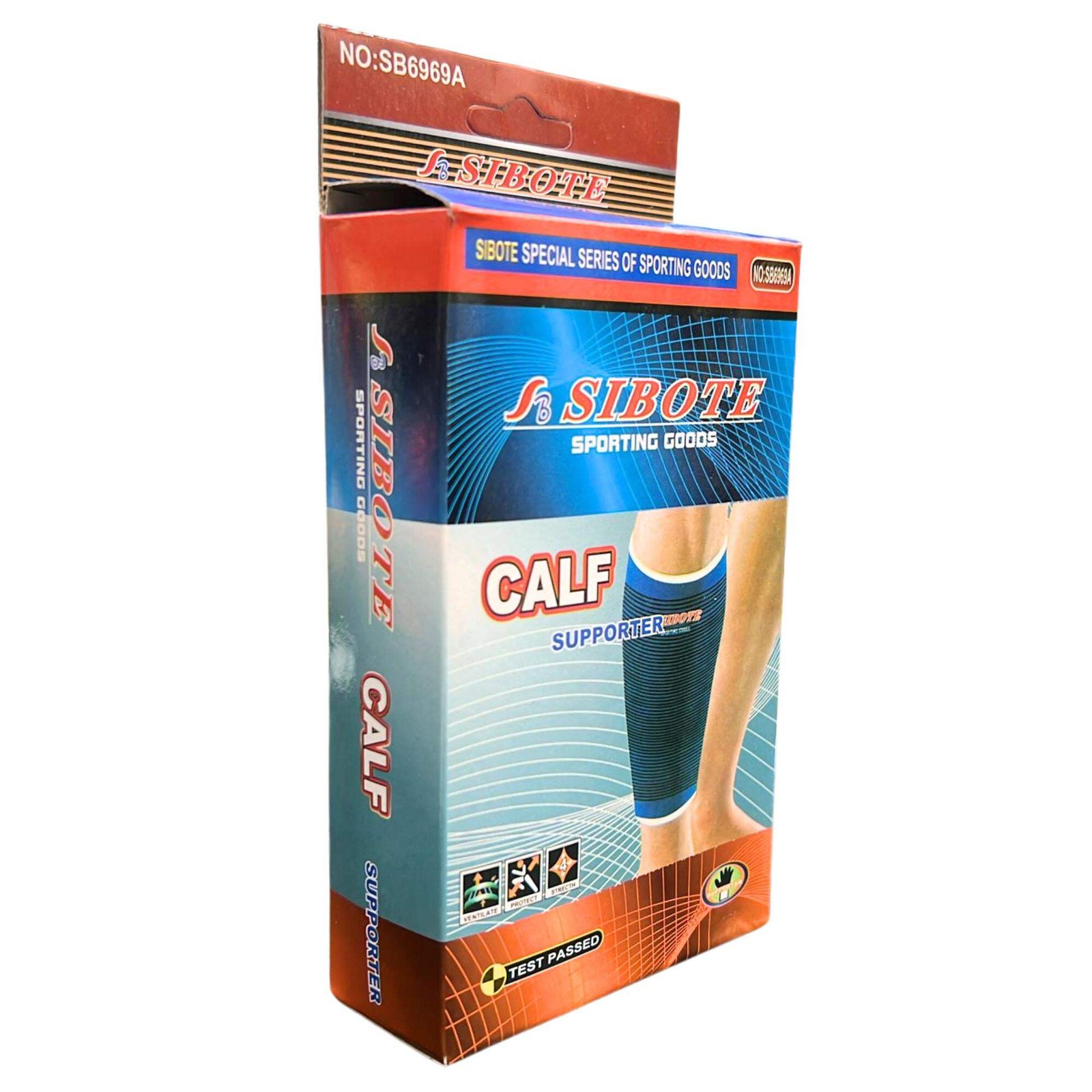 Sibote Calf Support for Comfort, Compression & Active Movement: 1 Pack