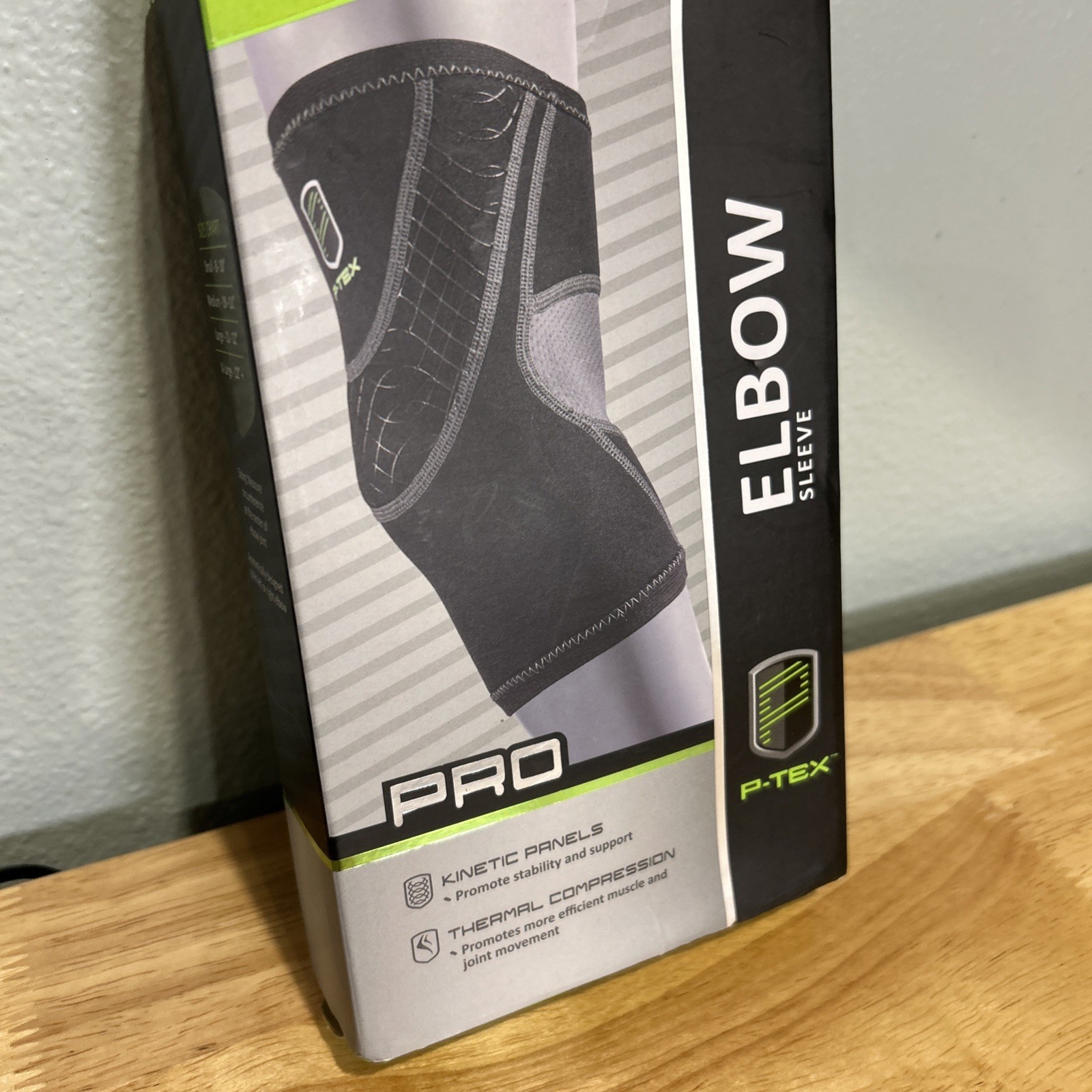 P-TEX PRO Knit Thermal Compression Elbow Sleeve Kinetic Paneling Small TEXE200