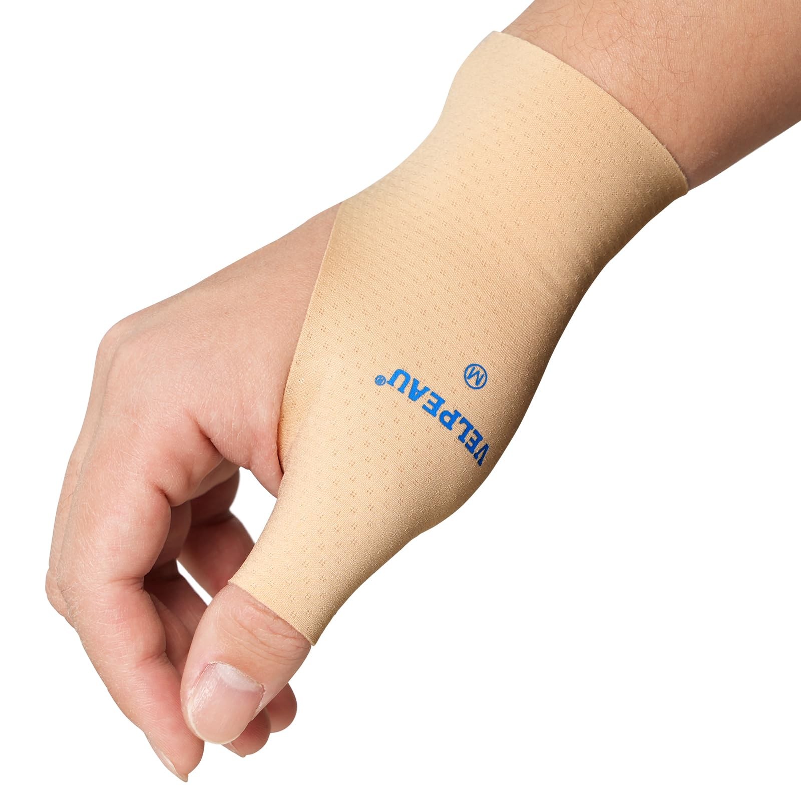 Thumb and Wrist Compression Sleeve for Tendonitis Pack of 2, Seamless Technol…