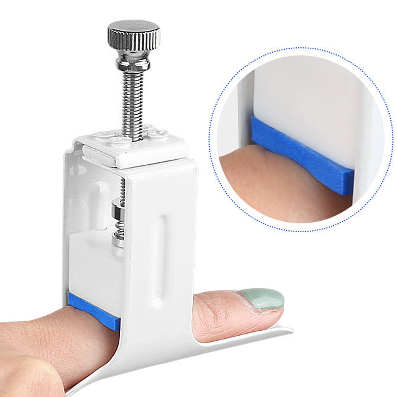 Finger Straightener Splint Adjust Force Curved Aluminum Fixture Finger Support