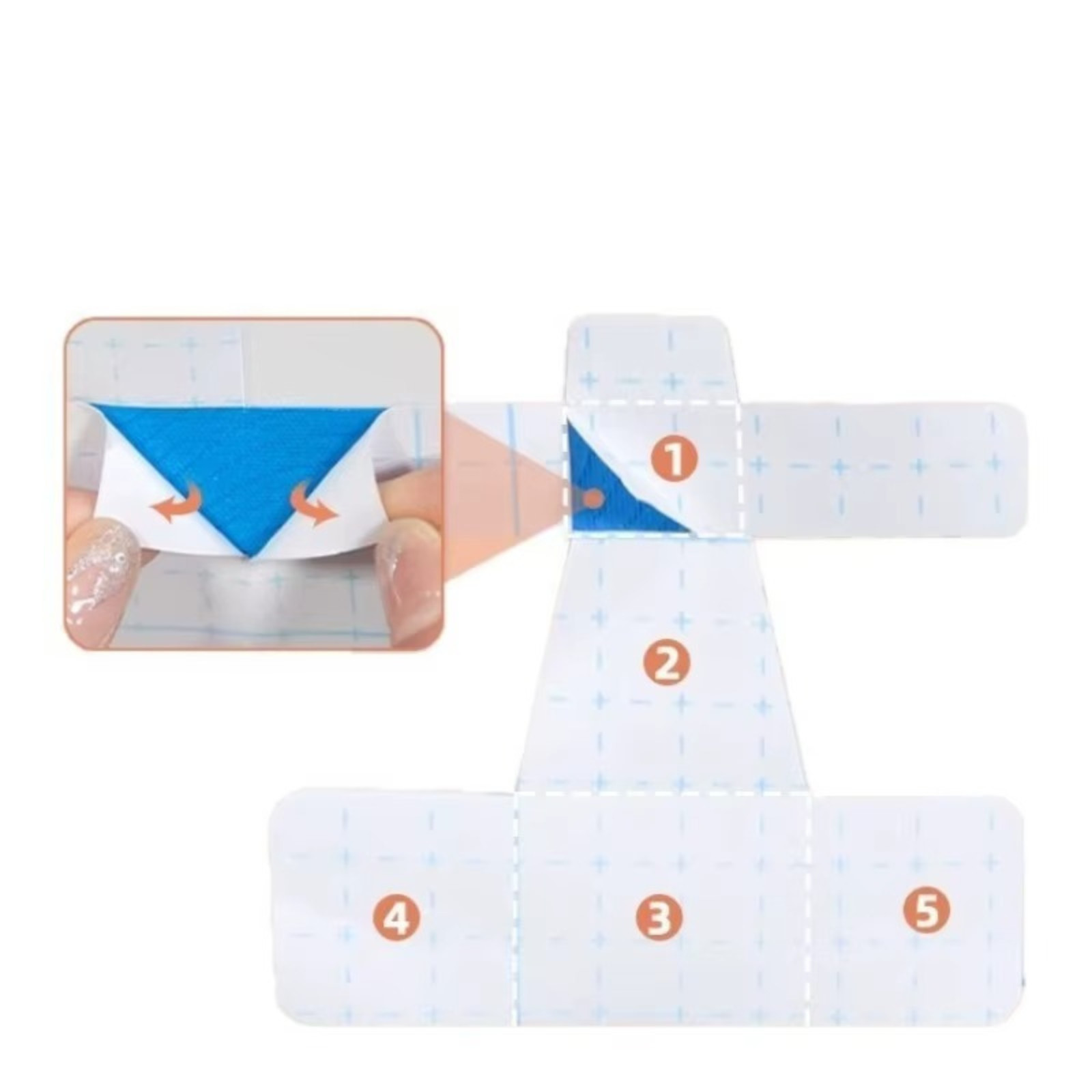 40/50Pcs Bunion Corrector Kinesiology Tape – Precut Elastic Support for Big Toe
