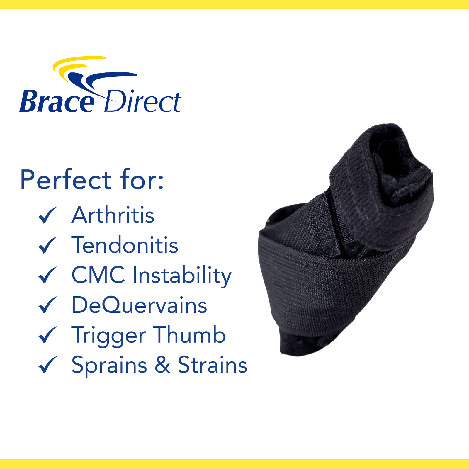 Thumb Spica Splint L3924 – Arthritis, Carpal Tunnel, Dequervains, CMC & MCP