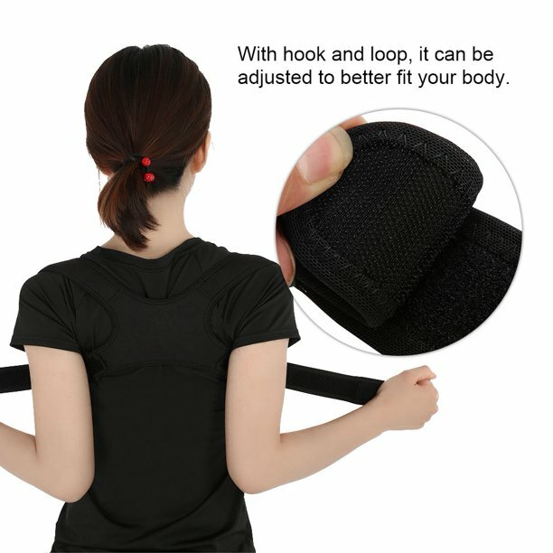 Back Shoulder Posture Correction Band Humpback Back Pain Relief Corrector Brace~