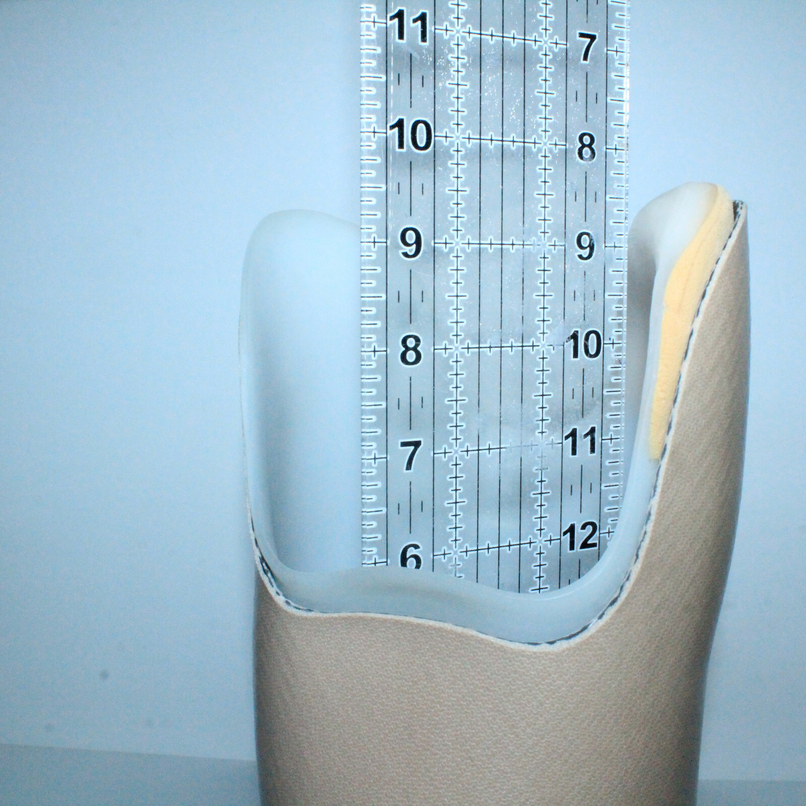 STUNNING CLEAN ABOVE-KNEE PROSTHETIC THIGH SOCKET PUSH-LOCK ADAPTER BASE+ SLEEVE