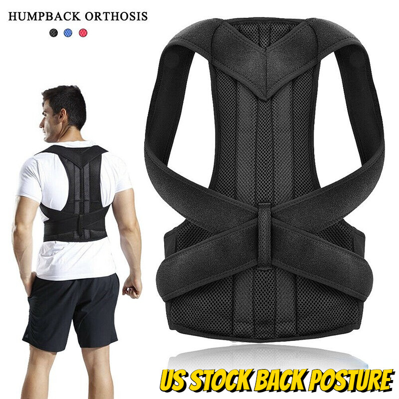 Posture Corrector Strong Spine Support Back Brace Prevent Humpback For Adults