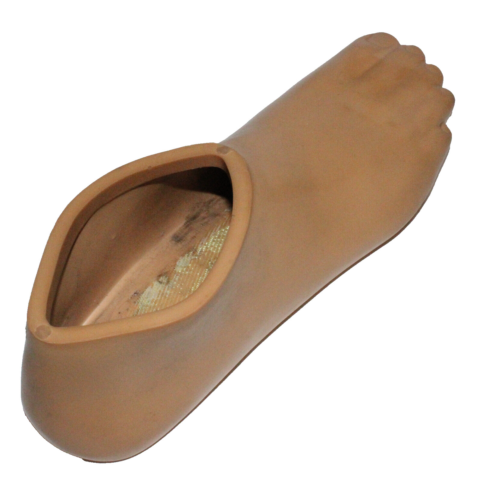 VERY NICE OSSUR REFLEX EVO BLADE PROSTHETIC FOOT SHELL RIGHT TAN CAUCASIAN~Sz 30
