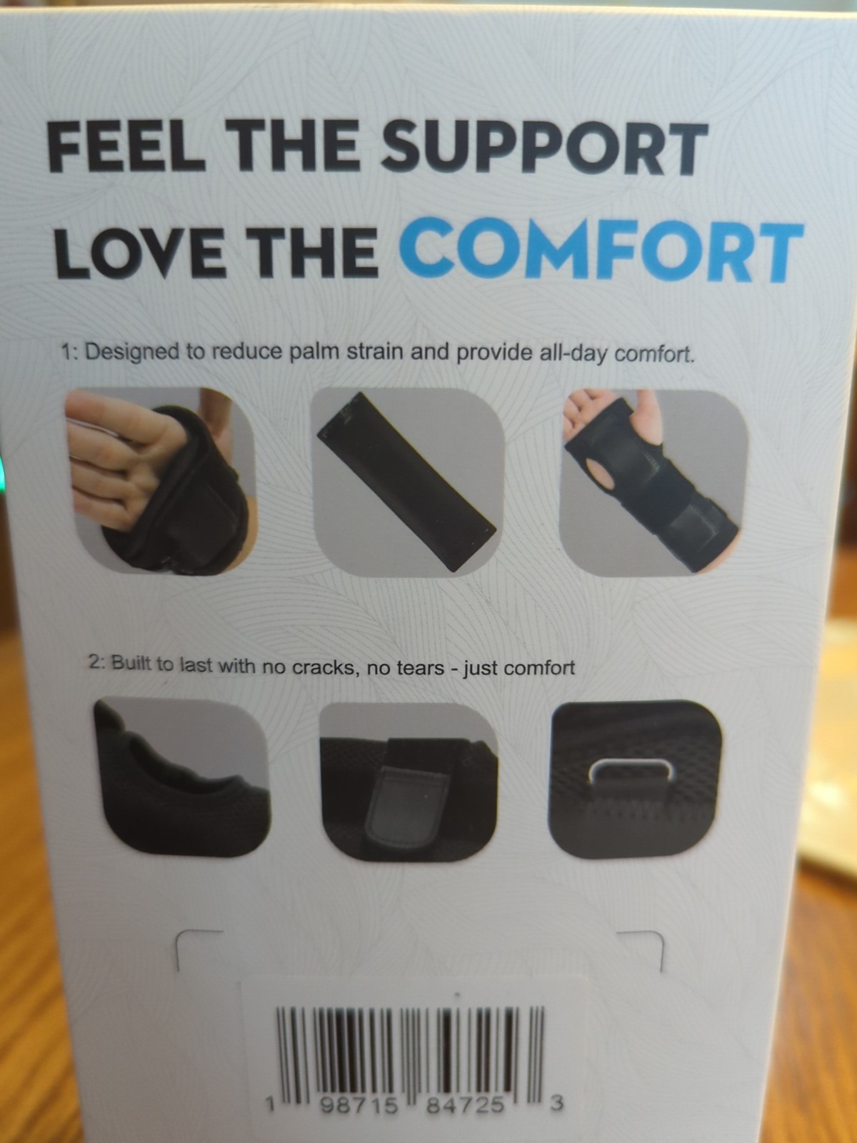 Onlycare Right Wrist Brace Size Large Reduce Palm Strain All Day Comfort New