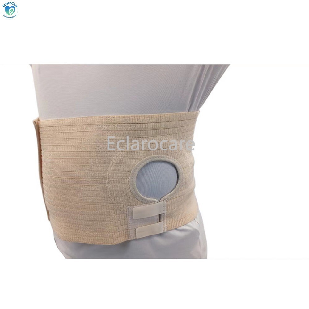 Ostomy Belt Stoma Support Belt Covers with Hole/Opening Adjustable for Men Women