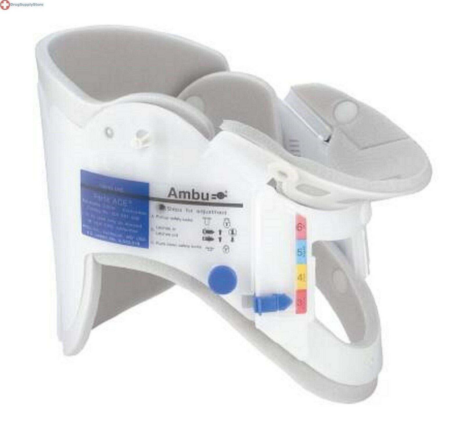 MCK Cervical Collar Plastic Adult Extrication 3 to 6 Inch Height