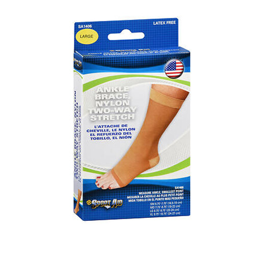 Sport Aid Ankle Brace Large Beige 1 Each by Sport Aid