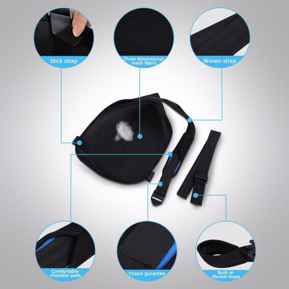 Arm Sling Adjustable Shoulder Support Fracture Protector Elbow Wrist Belt