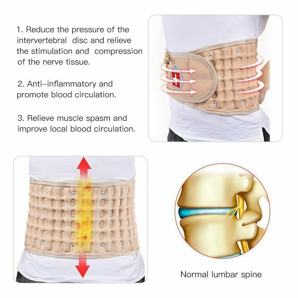 High-quality Spine Decompression Back Belt Lumbar Support for Back Pain Relief