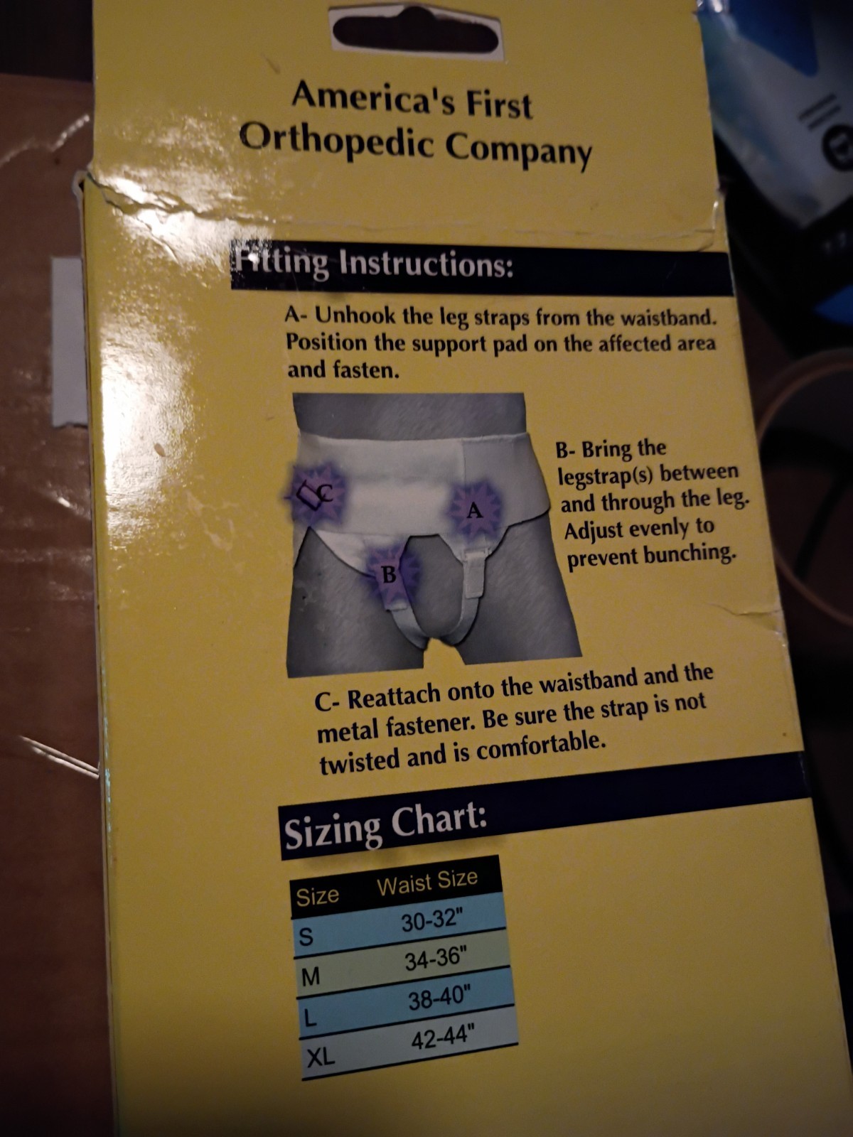 Bell-Horn Abdomen XL Hernia Guard Left, Right or Double X-Large