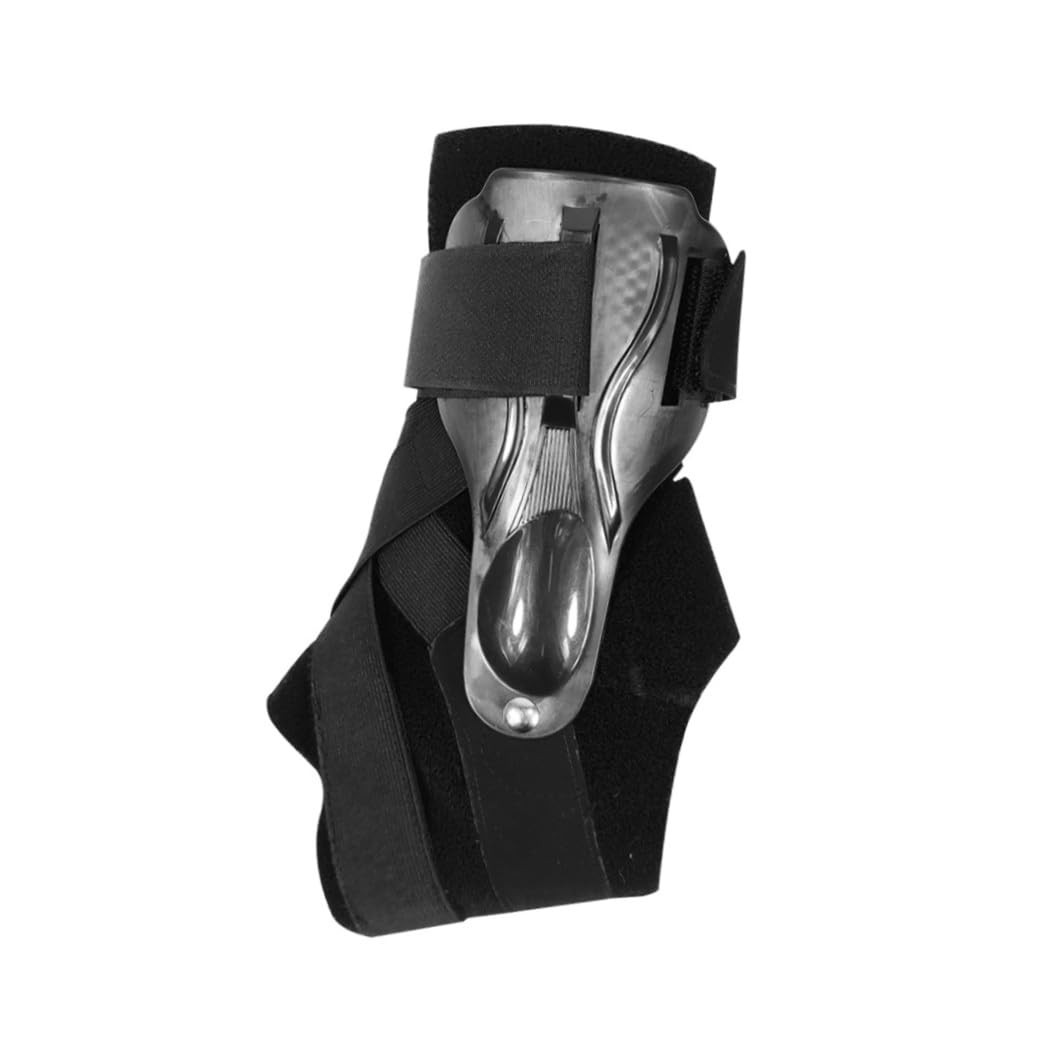 KOMBIUDA Ankle Brace Black Breathable Support for Running Basketball small