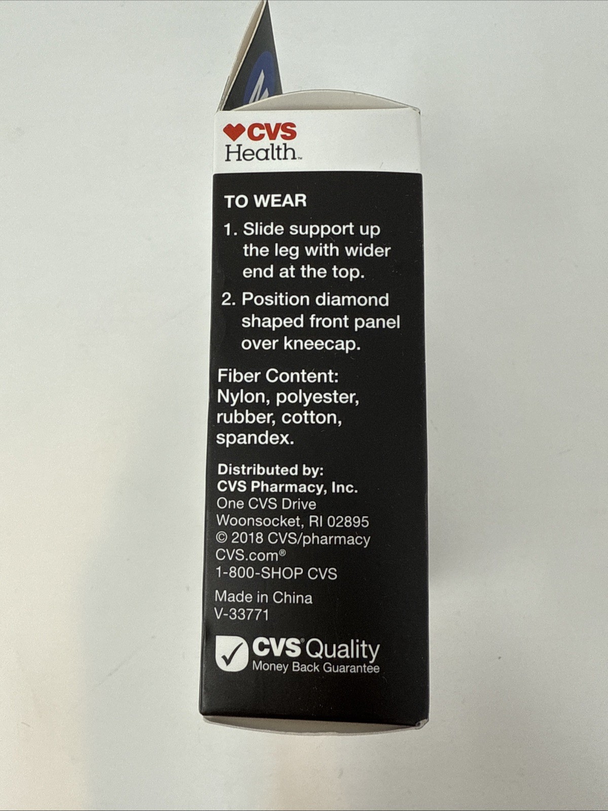 CVS Health Knee Support Sleeve Mild Compression GRAY SIZE MEDIUM