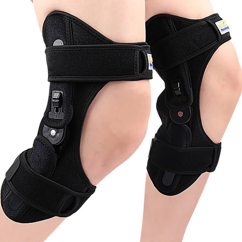 Adjustable Exoskeleton Walking Aid Knee Support Brace Gear Leg Joint Rehab Power