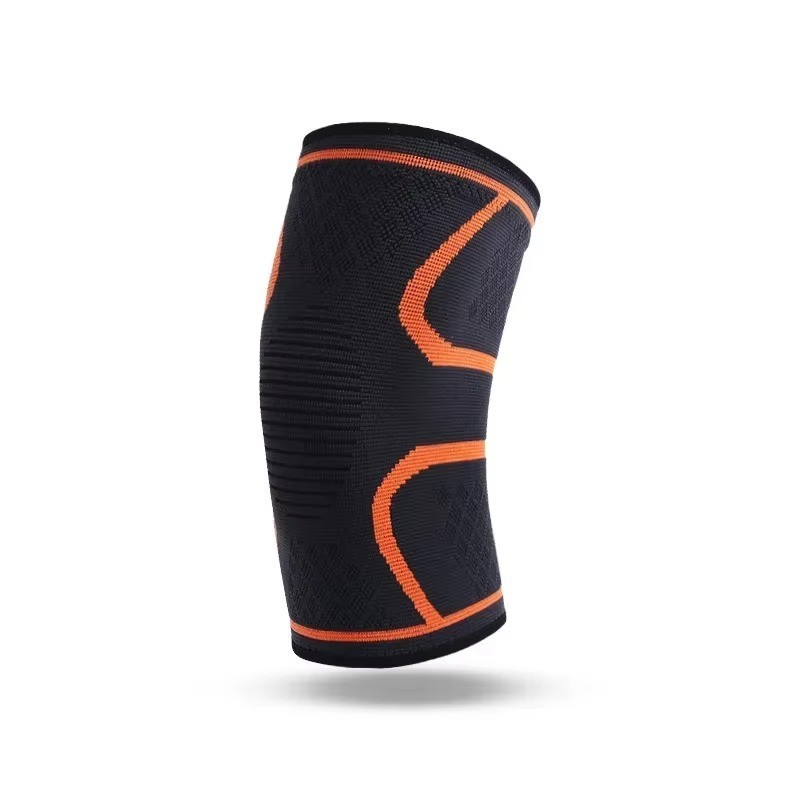 1x Knee Sleeves Copper Silver Compression Brace Support Sport Joint Injury Pain