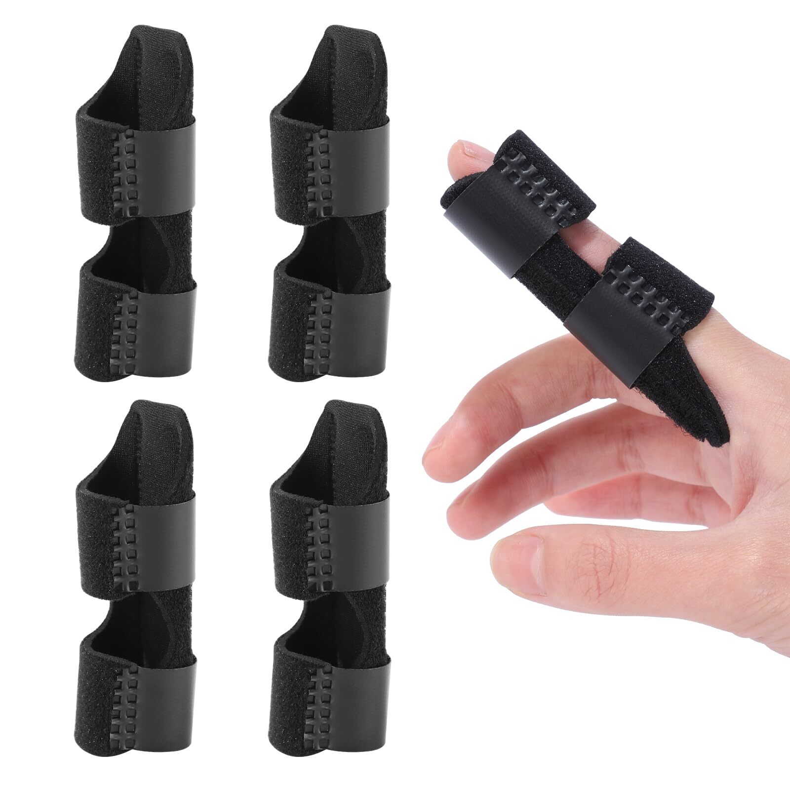 4PCS Trigger Finger Splints Finger Brace Straithening for Finger Pain Relief