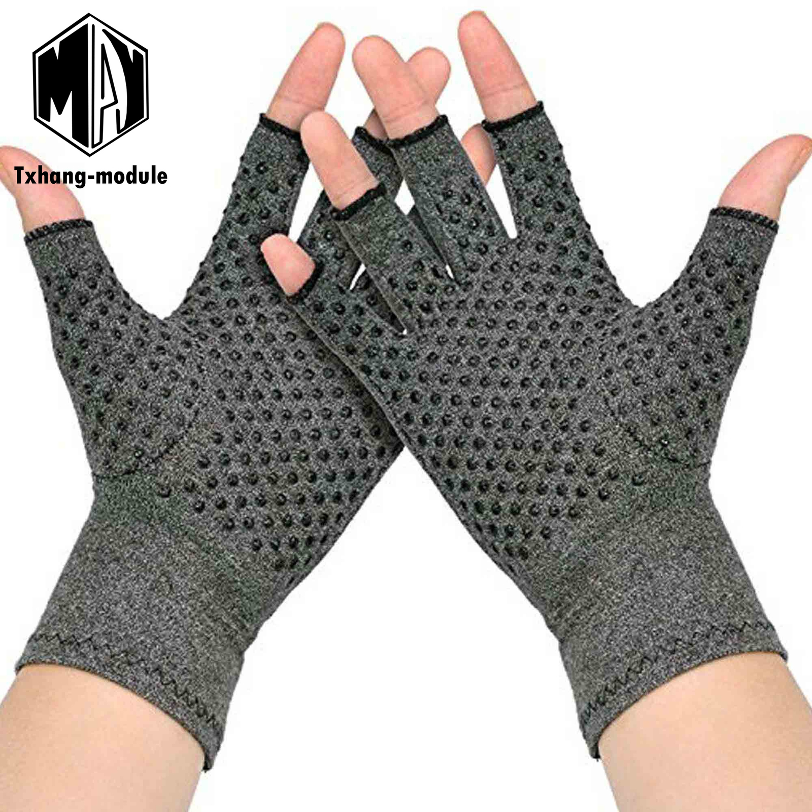 Copper Arthritis Gloves Compression Joint Rheumatoid Osteoarthritis Relief A2TM