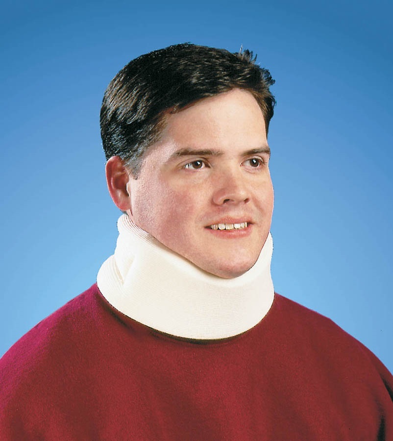 Cervical Collar Neck Carex Bocken Sprain Brace Firm Support Pain Injury Tension