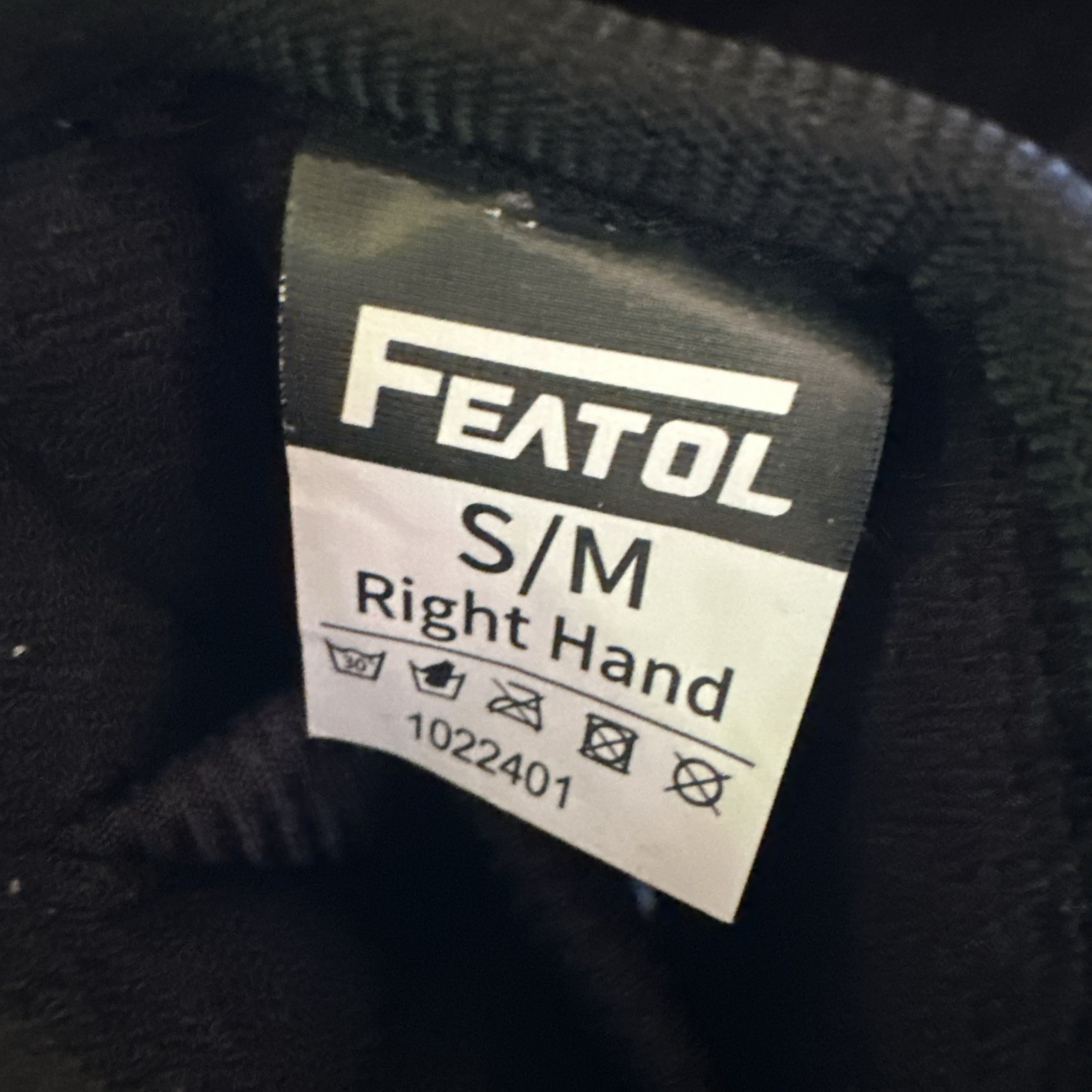 Featol Adjustable Wrist Brace S/M Right Hand Black Unisex Support