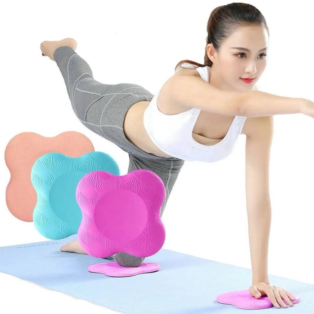 Durable Non-slip Lightweight Sweat-resistant Shock-absorbent 2pcs Yoga Knee Pads