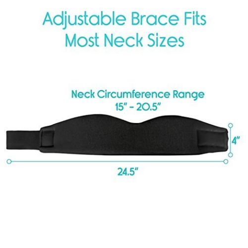 Adjustable Neck Brace Support Soft Foam Cervical Collar Shoulder Pain Relief NCW