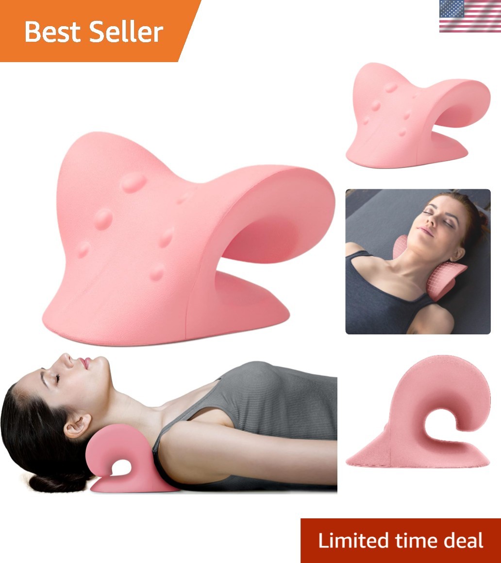 Neck and Shoulder Relaxer, Cervical Traction Device for TMJ Pain Relief and C…