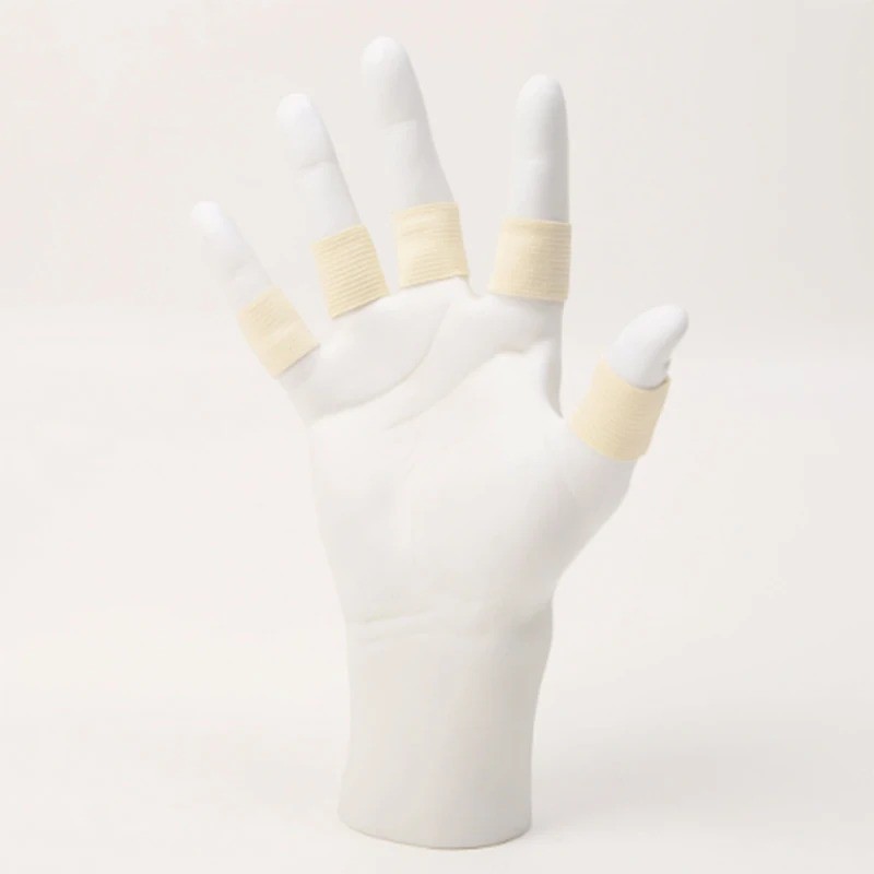 10PCS Finger Splint Brace Support Sleeves | Elastic Breathable Thumb & Finger
