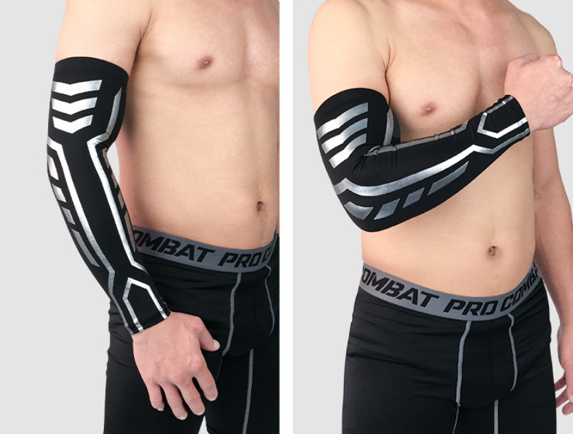 1pc Copper Compression Sleeve Joint Fit Arthritis Arm Gym Elbow Support Brace