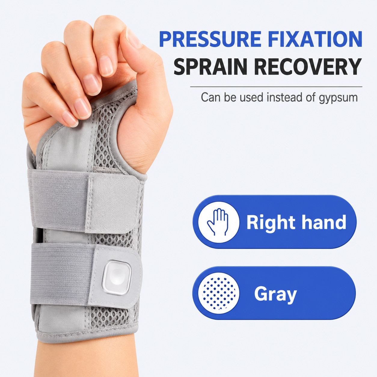 NEW Wrist Brace for Carpal Tunnel Adjustable Support with Splints