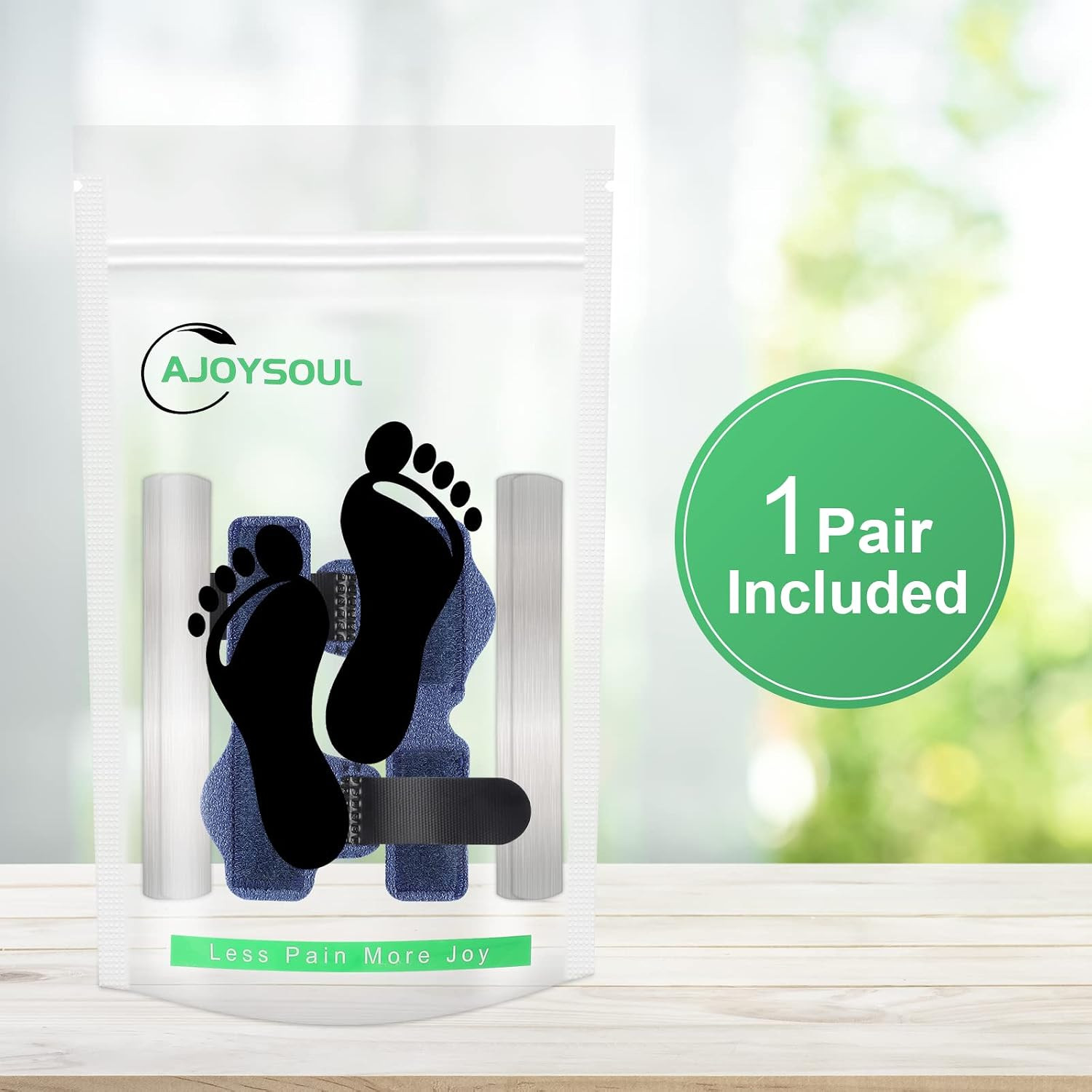 Toe Splint for Women & Men, Adjustable Straightener Relief Pain & Discomfort, Br