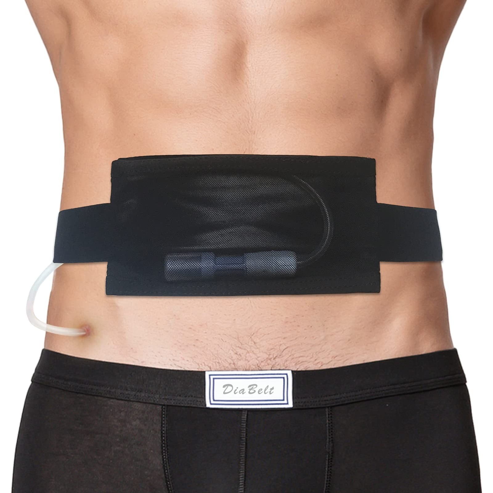 Breathable Peritoneal Dialysis Belt with Mesh Pocket PD Catheter Holder Accessor