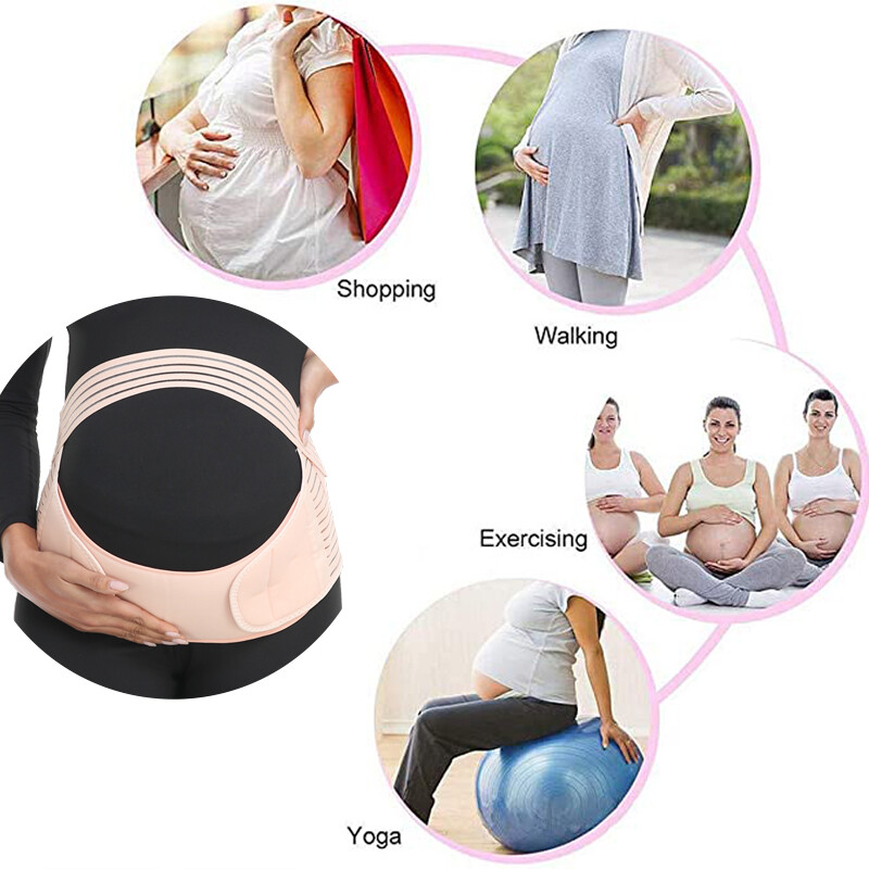 PREGNANCY MATERNITY BELT LUMBAR BACK SUPPORT BAND WAIST BELLY BUMP BRACE STRAP