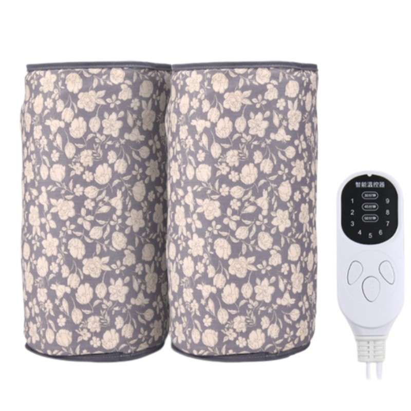 Electric Heated Knee Brace Moxibustion Heating Leg Massage Warm Pain Relief Pad