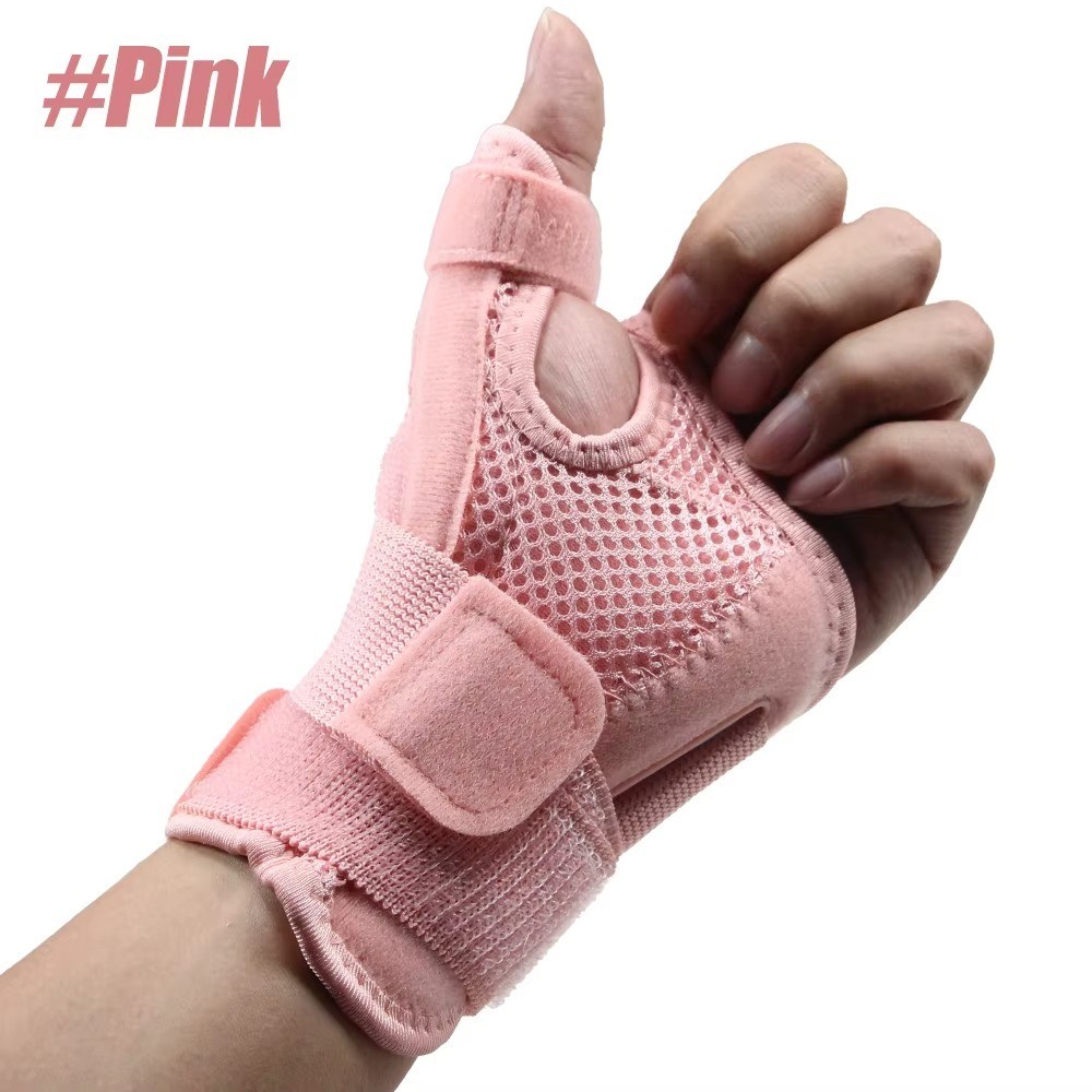 Thumb Wrist Support Brace Carpal Tunnel Sprain Splint Arthritis Left Right Black