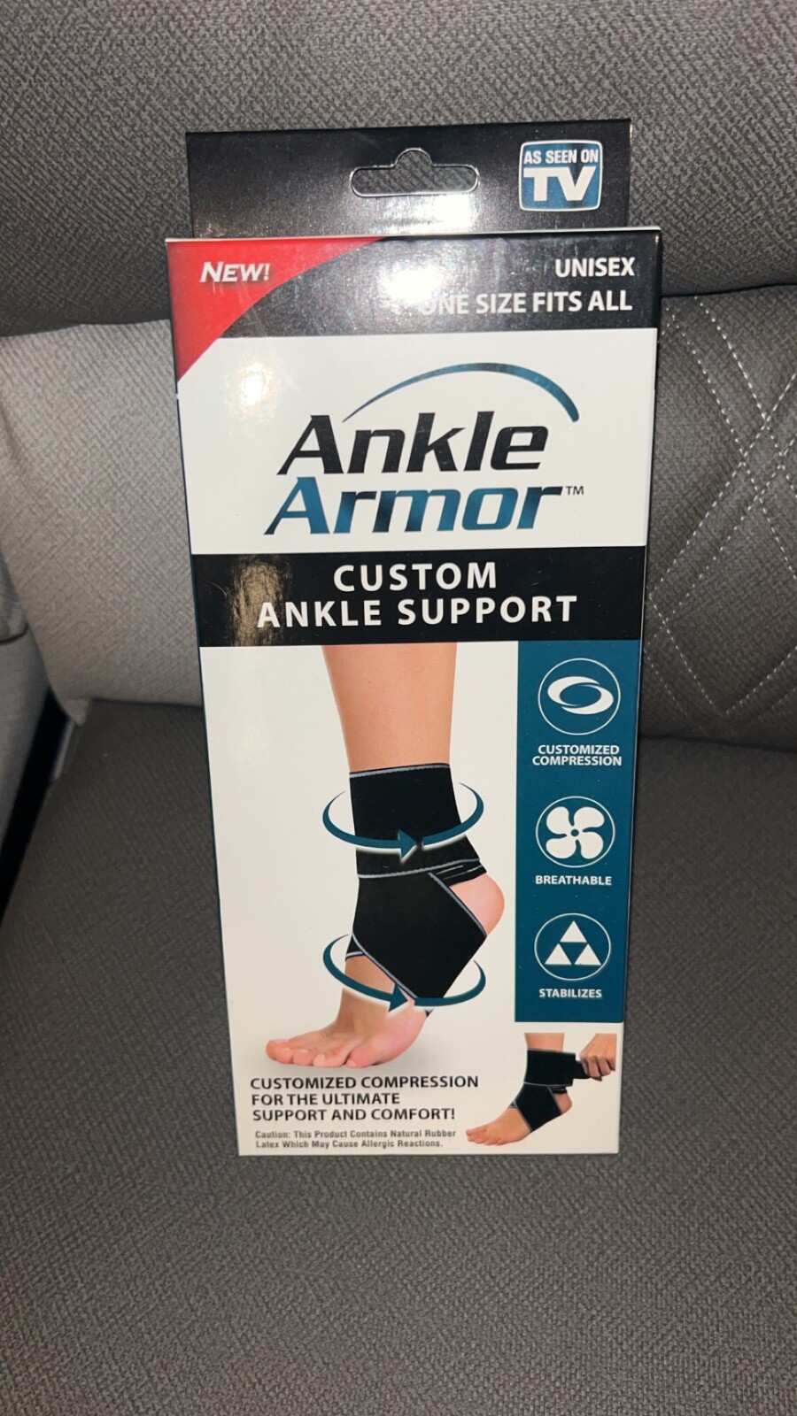 Ankle Armor custom ankle support – unisex one size fits all