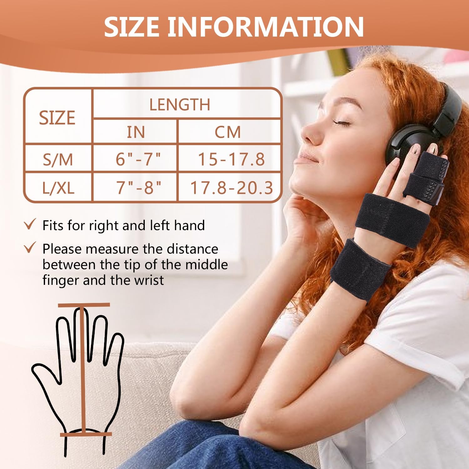 2 Finger Splint, Adjustable Finger Brace, Finger Metal Support for Broken Fin…