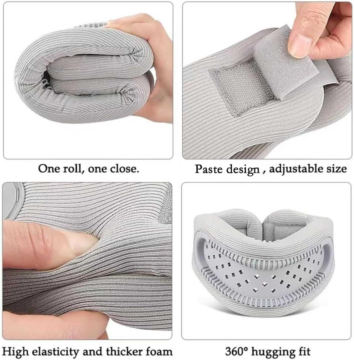 Adjustable Neck Brace Support Wrap,Support Cervical Collar,Relieve Neck Pressure