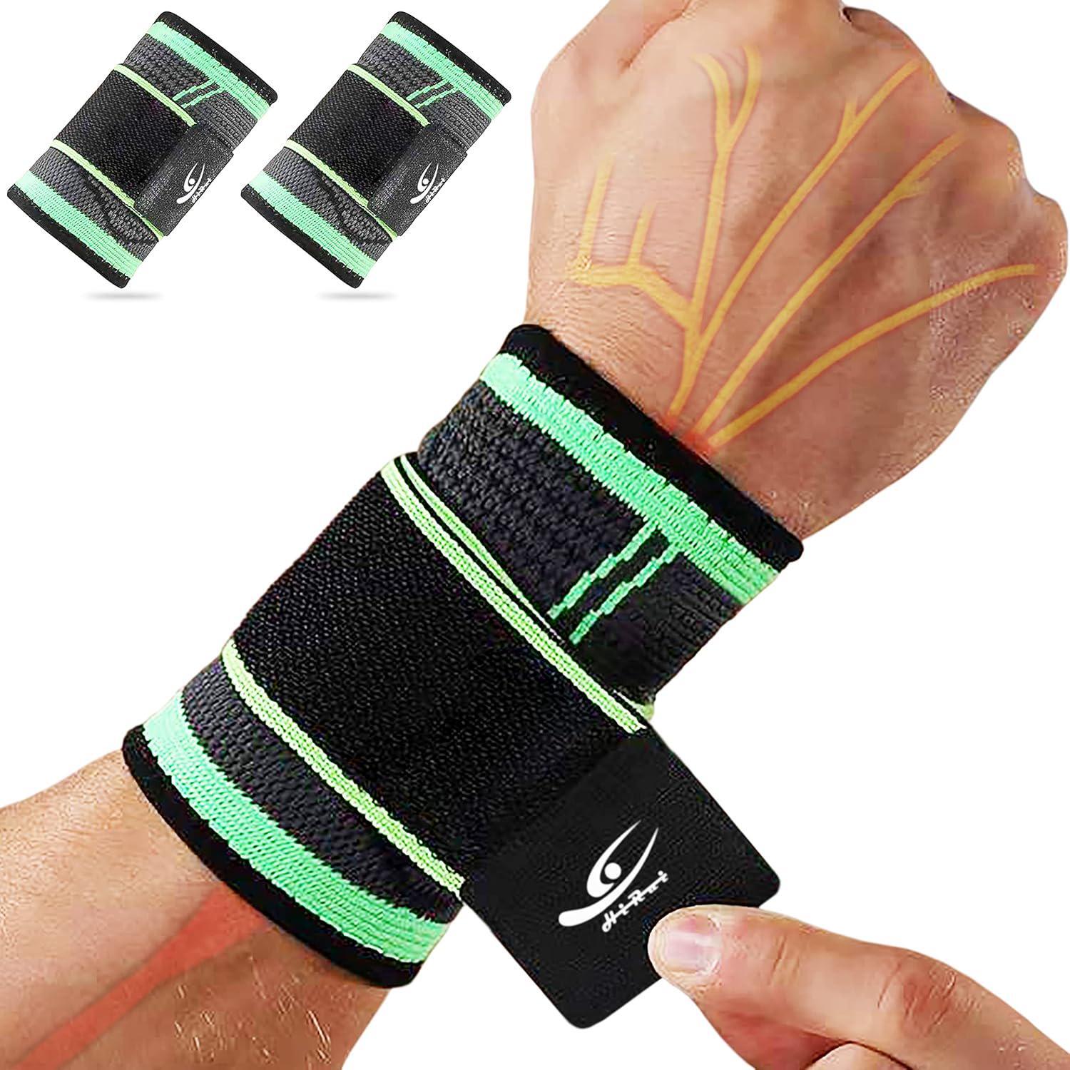 HiRui Wrist Brace Wrist Wraps Compression Wrist Strap, Wrist Support For Work 2