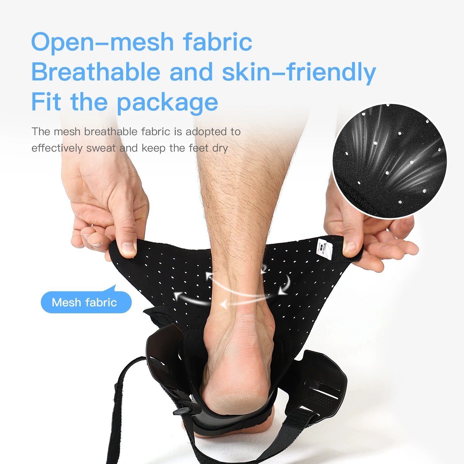 Ankle Support Brace, Adjustable Compression Ankle Braces for Sports Protection