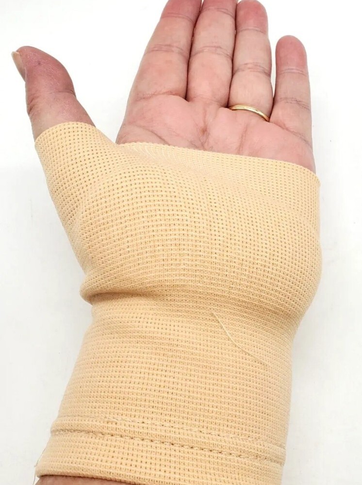 Gel Left Hand Thumb Wrist Support Compression for Carpal Tunnel Arthritis 2 pack