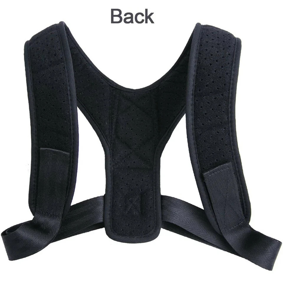Posture Corrector men Support Back Shoulder Pro Brace Belt Adjustable women Kids