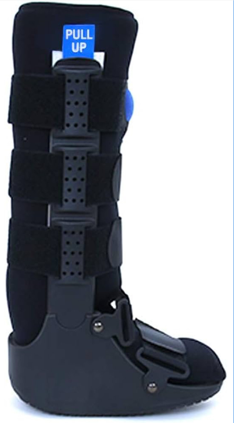 United Ortho USA14105 Air Cam Walker Fracture Boot, Medium, Black