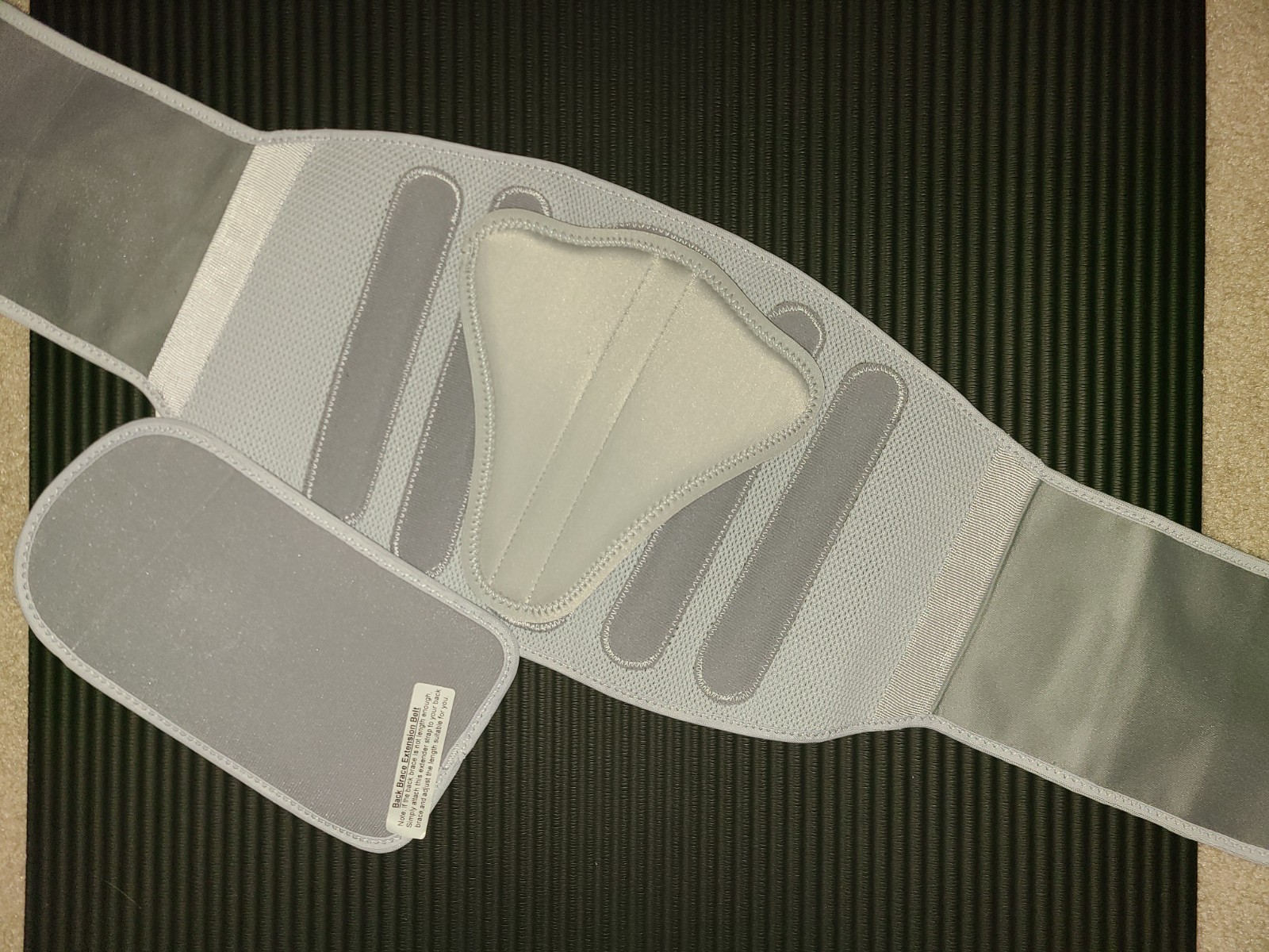 FREETOO Lower Back Brace for Pain Relief & Support Size XS w/ Extender