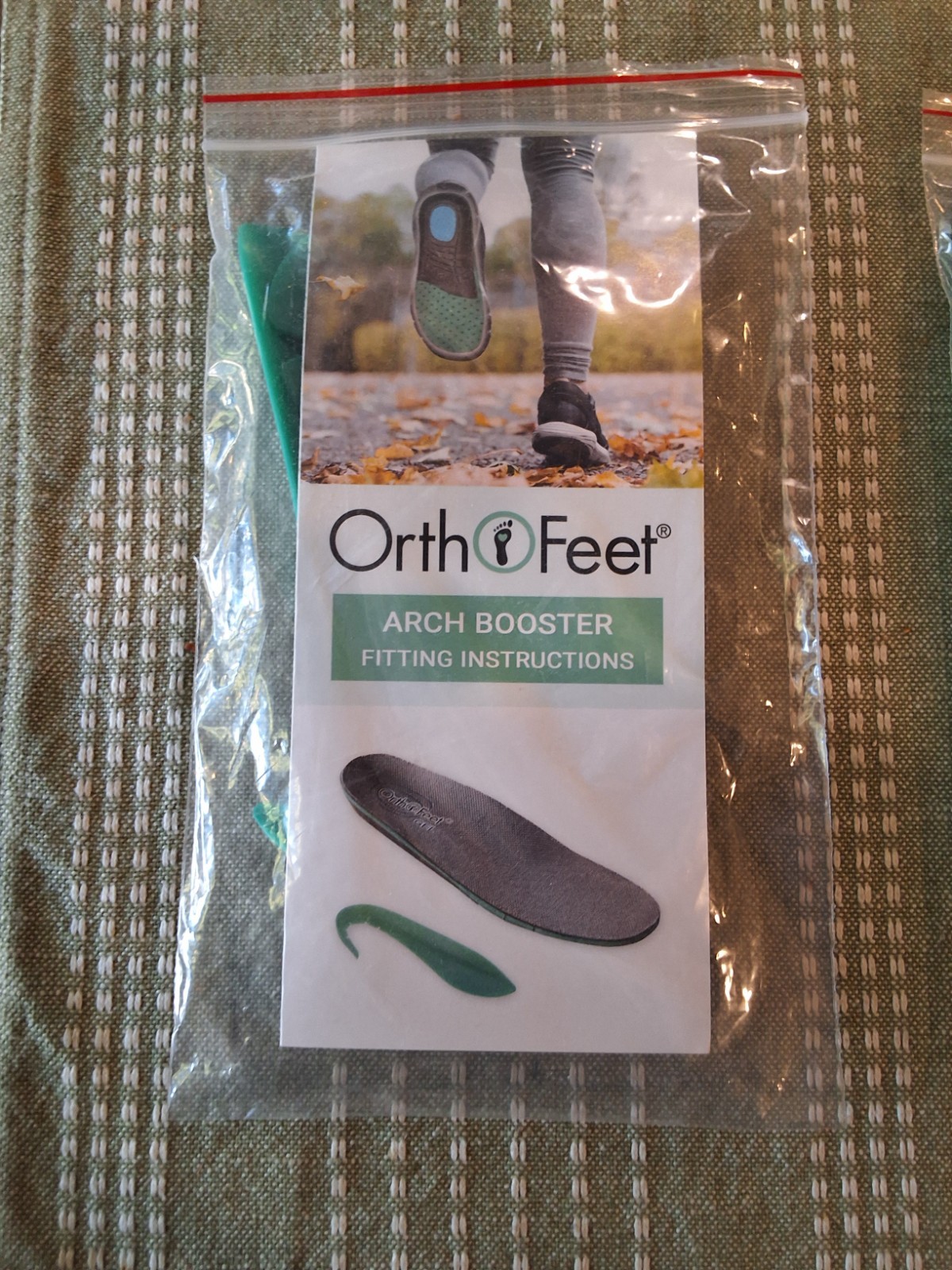 New Orthofeet Arch Booster And Fitting Instructions One Size Unisex No Insoles