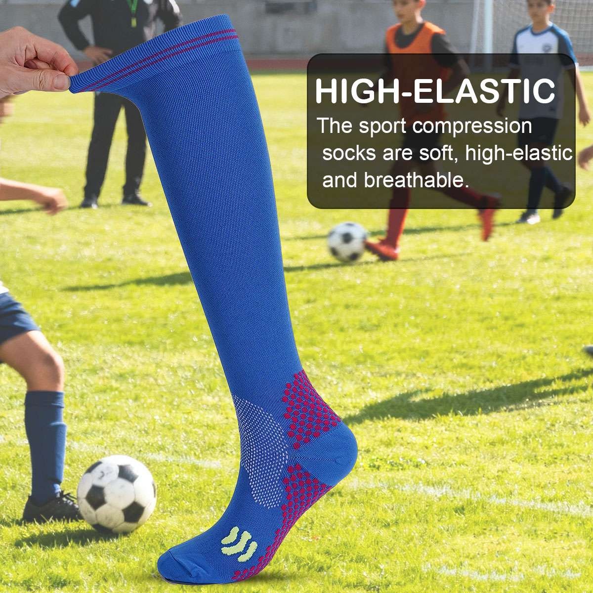 Compression Socks Stockings Womens Mens Knee High Medical 15-20 mmHG M/L/XL