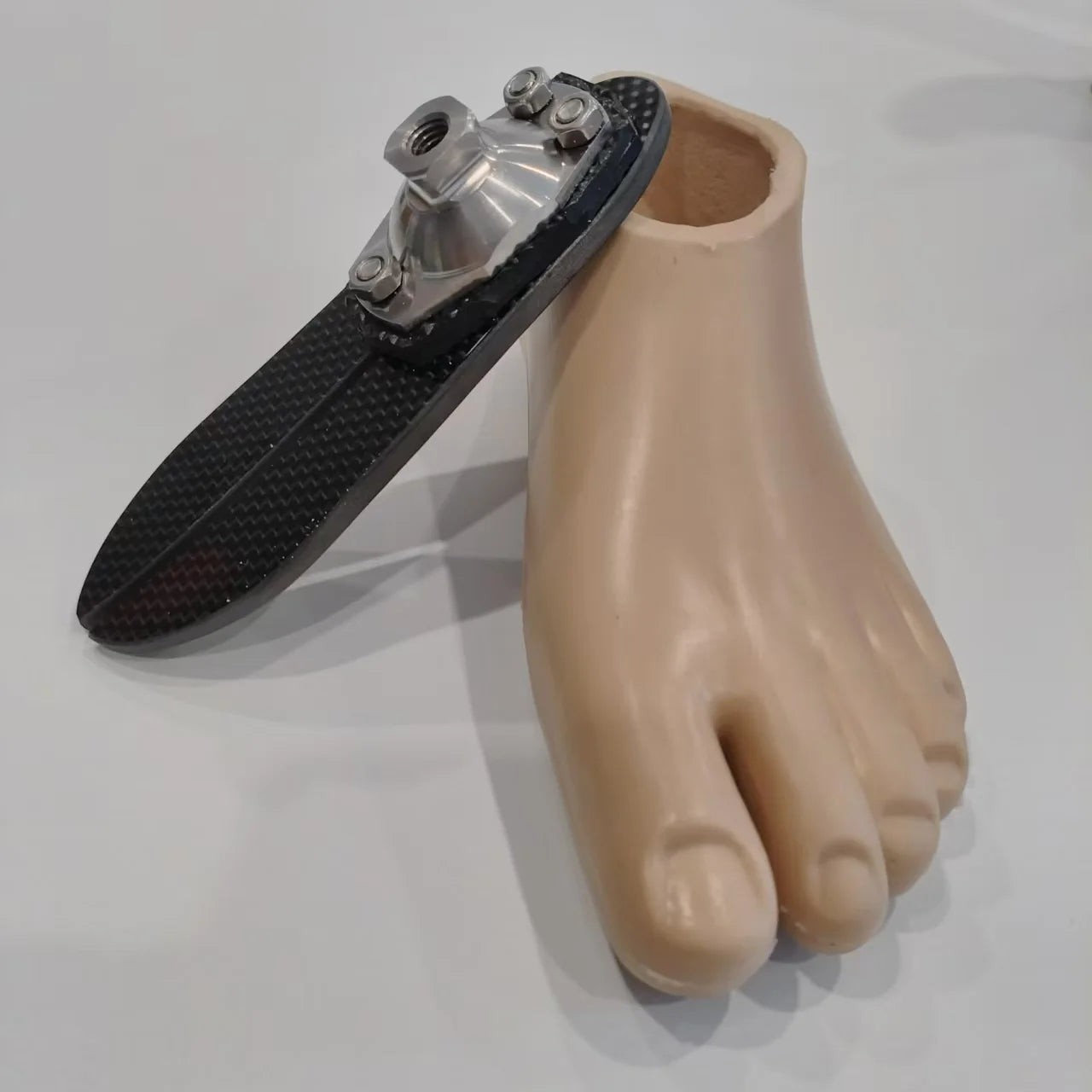 Lower ankle carbon fiber foot of prosthetic parts artificial limbsfor children