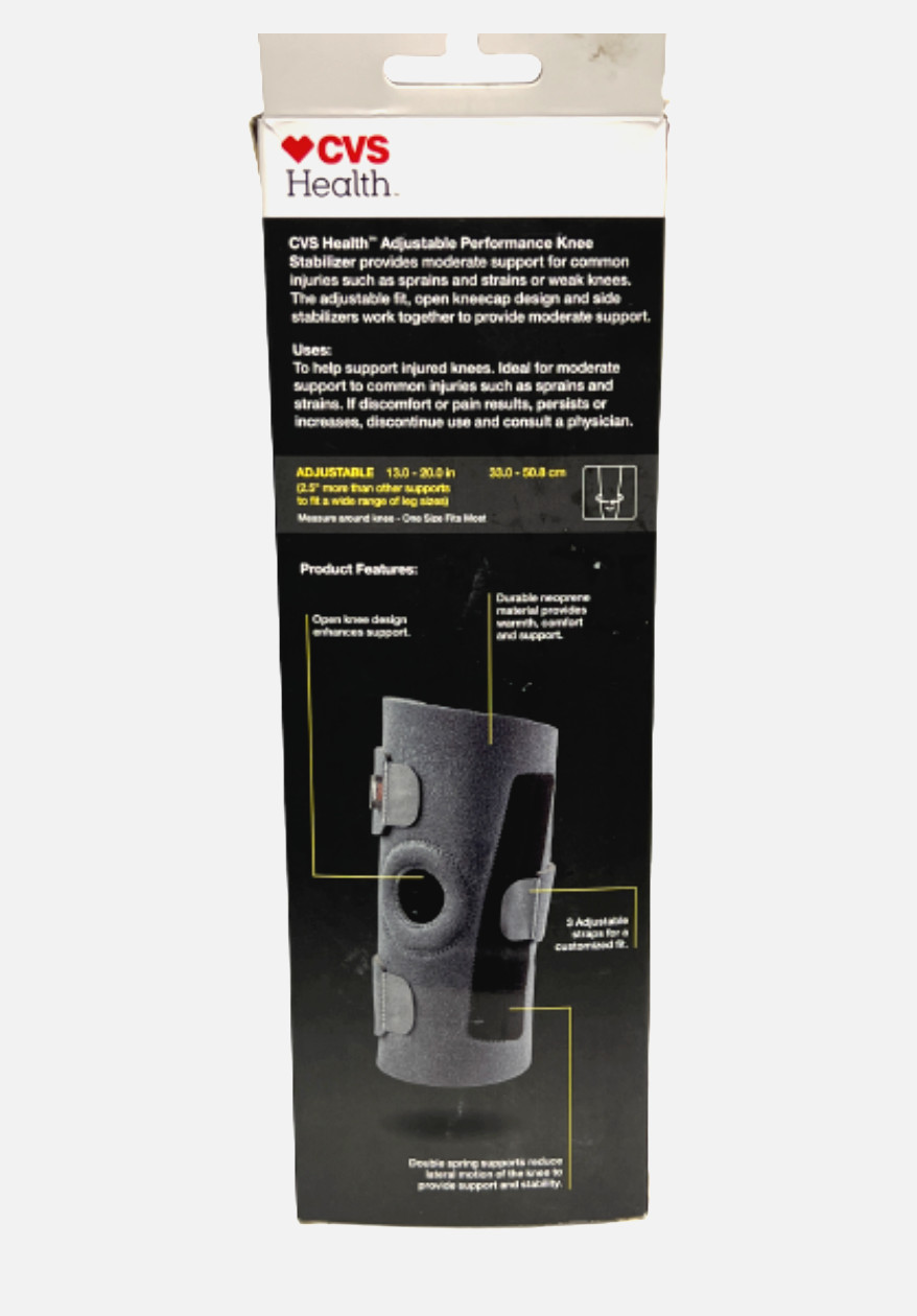 CVS Adjustable Stabilizing Knee Support Brace NEW